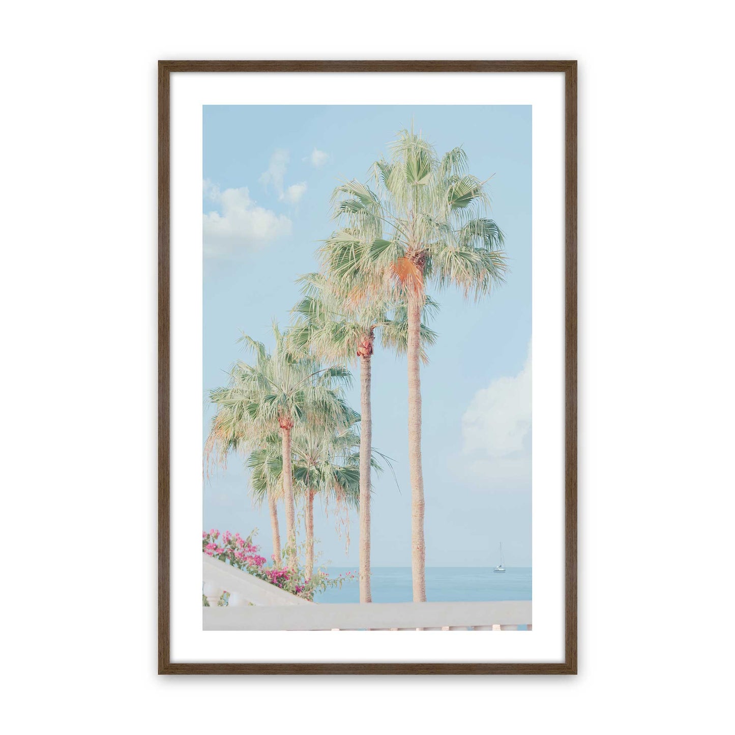[Color:Walnut], Picture of art in a Walnut frame