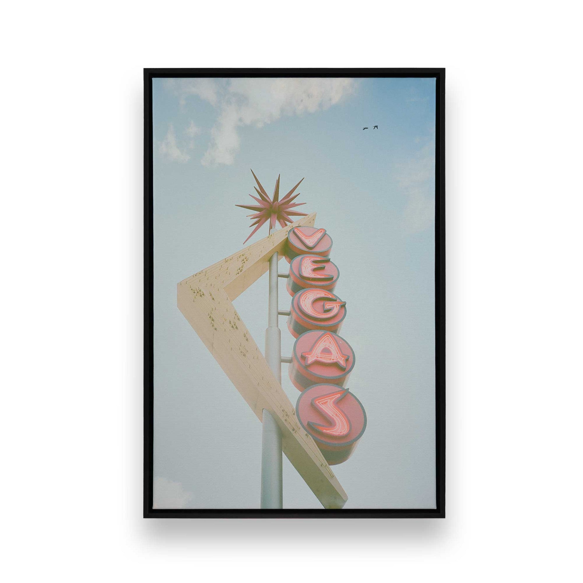[Color:Satin Black], Picture of art in a Satin Black frame