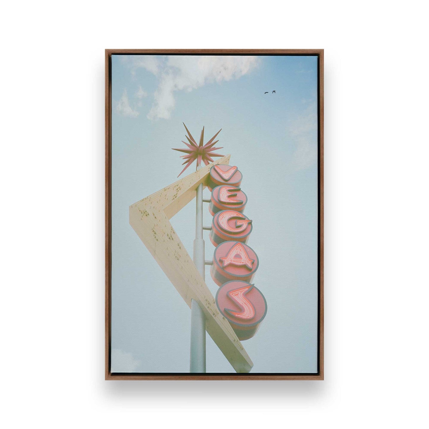 [Color:Walnut], Picture of art in a Walnut frame