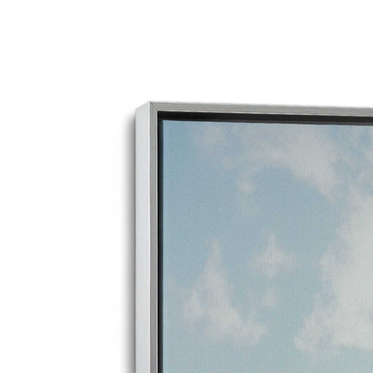 [Color:Polished Chrome], Picture of art in a Polished Chrome frame at an angle