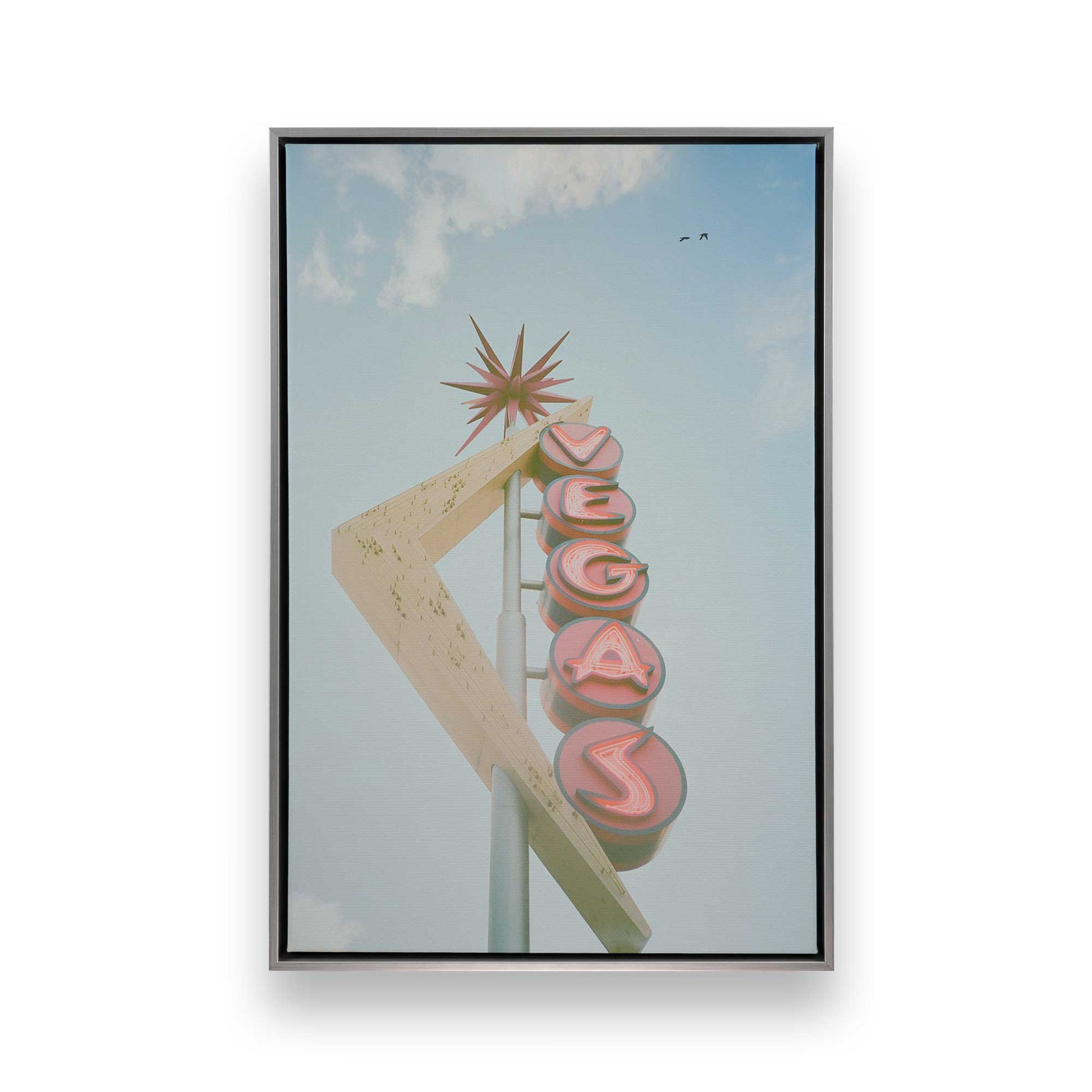 [Color:Polished Chrome], Picture of art in a Polished Chrome frame