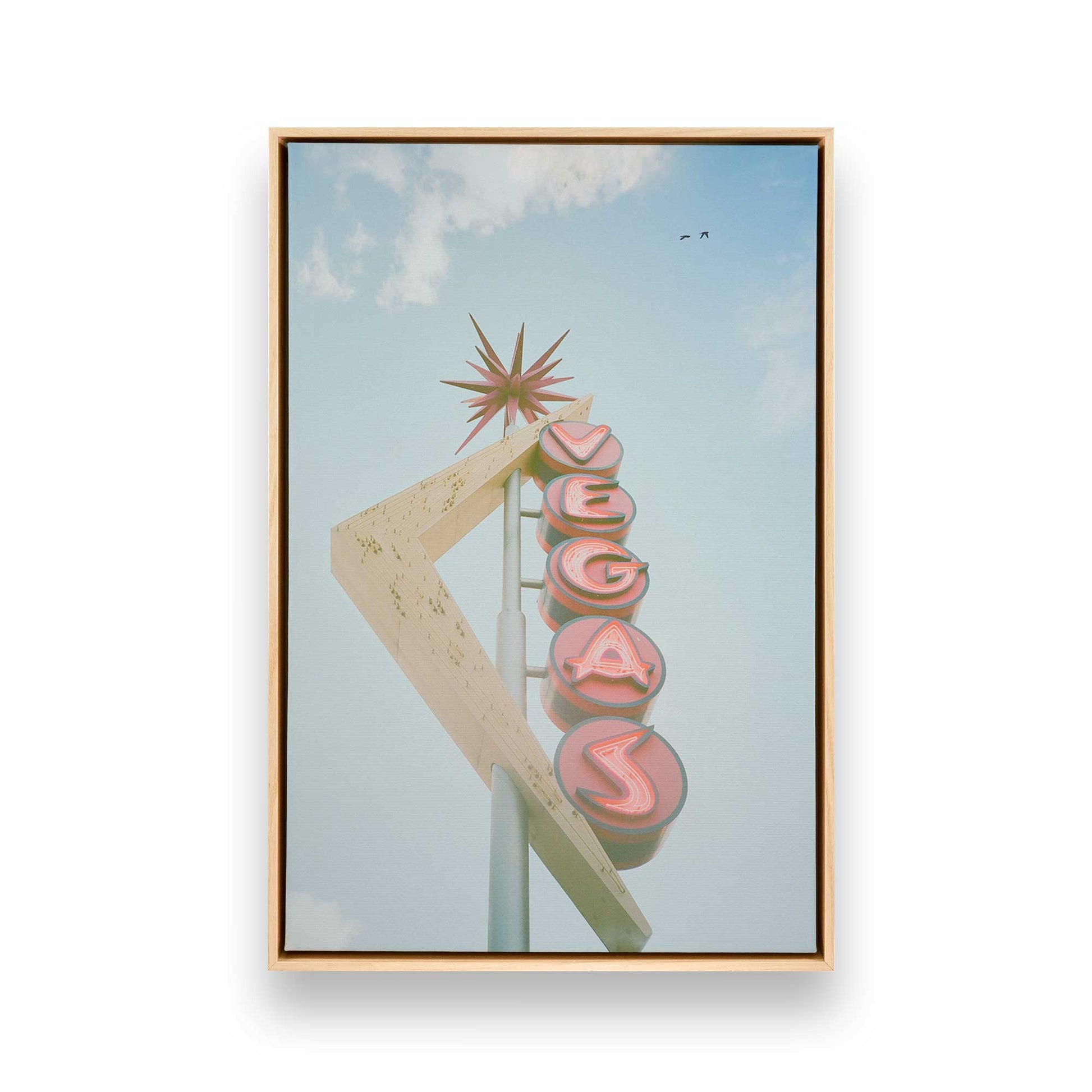 [Color:American Maple], Picture of art in a American Maple frame