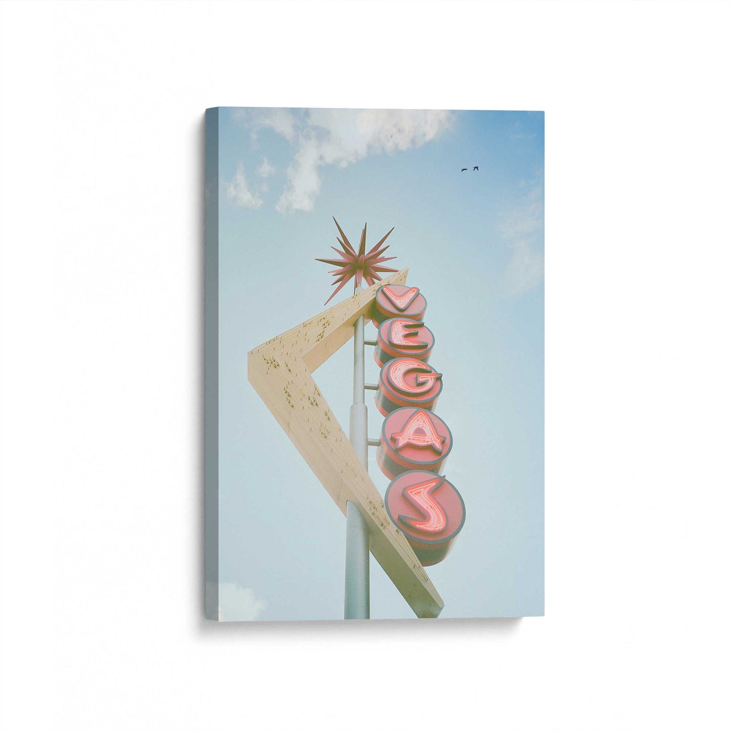 [Color:Stretched Canvas], Picture of art at an angle