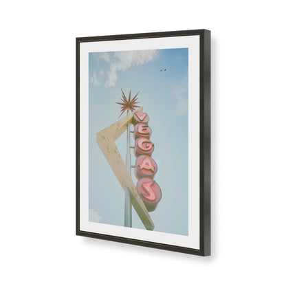 [Color:Satin Black], Picture of art in a Satin Black frame of the corner