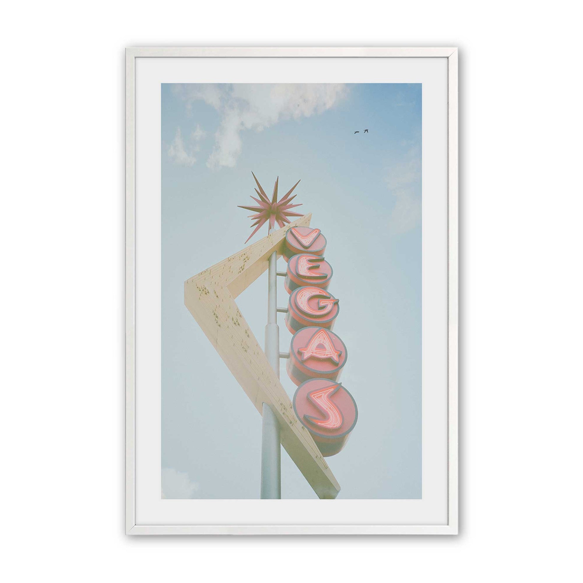 [Color:Opaque White], Picture of art in a Opaque White frame