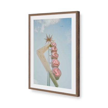 [Color:Walnut], Picture of art in a Walnut frame of the corner