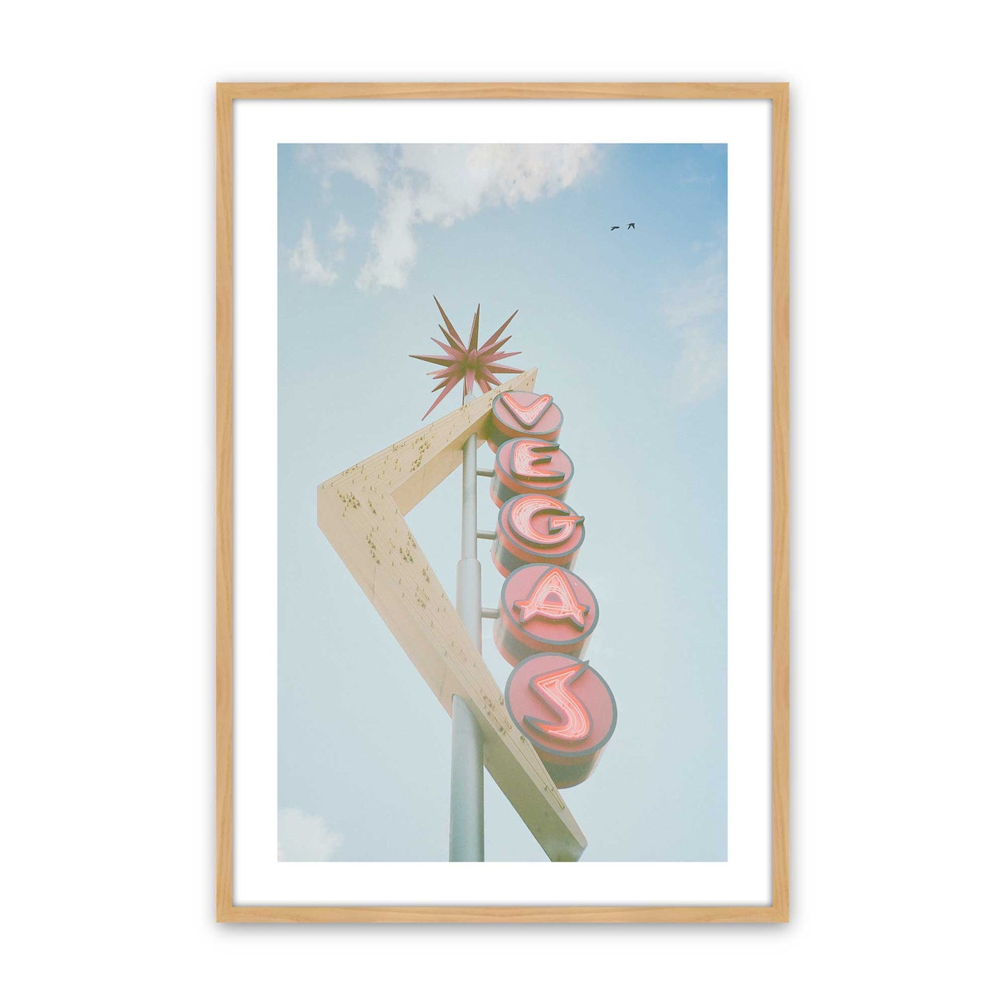 [Color:American Maple], Picture of art in a American Maple frame