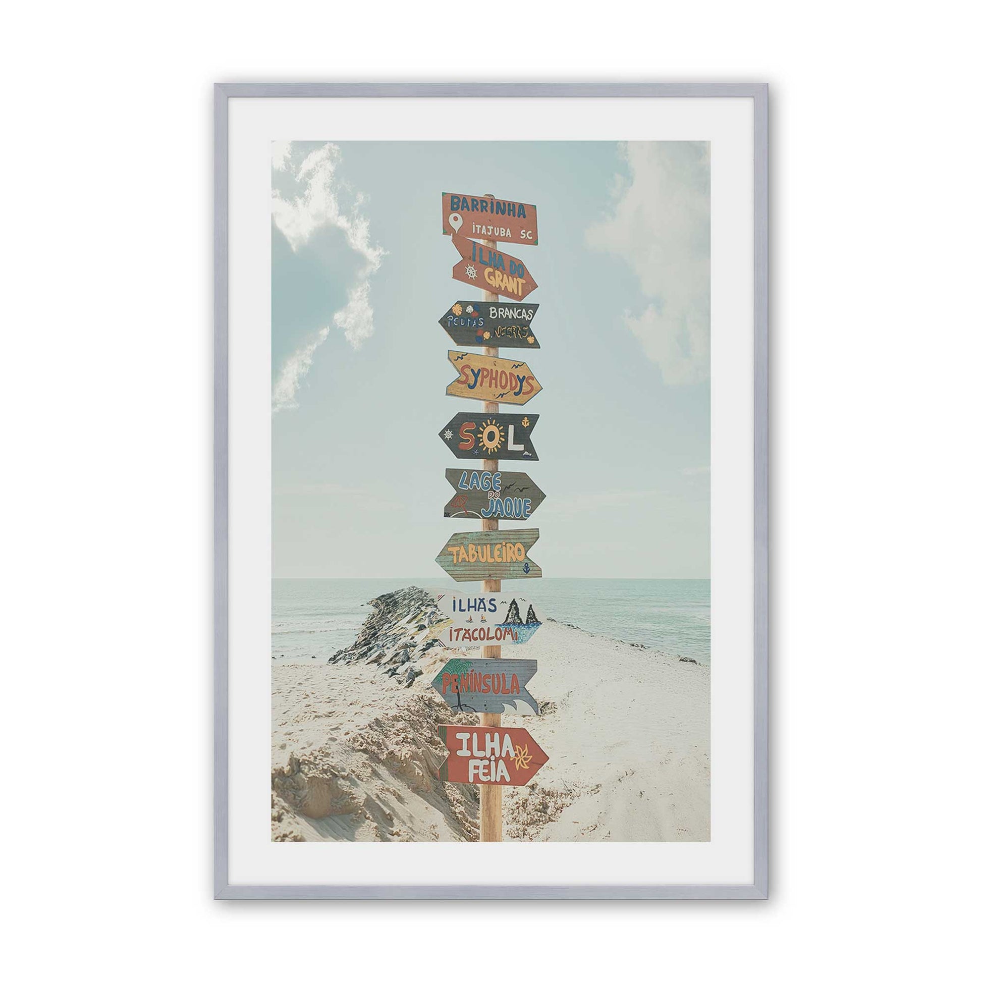 [Color:Polished Chrome], Picture of art in a Polished Chrome frame