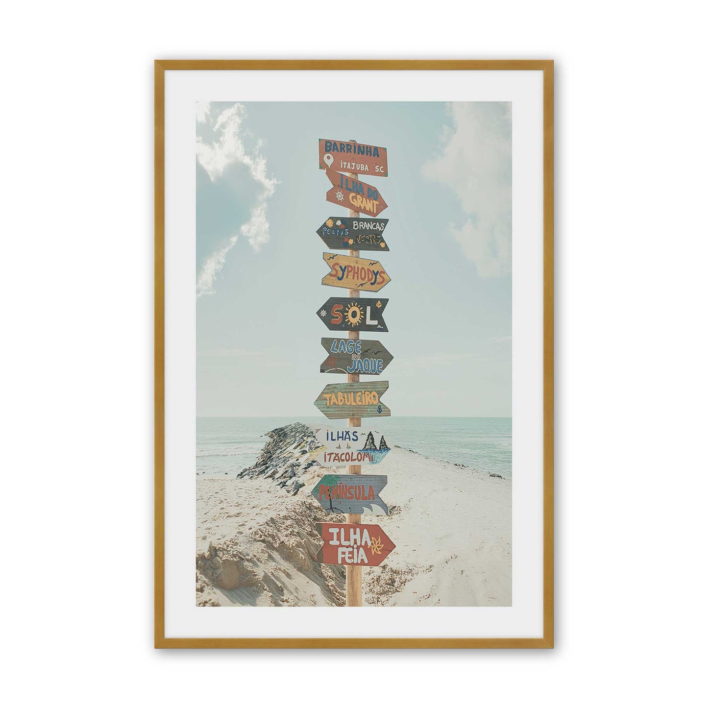 [Color:Polished Gold], Picture of art in a Polished Gold frame