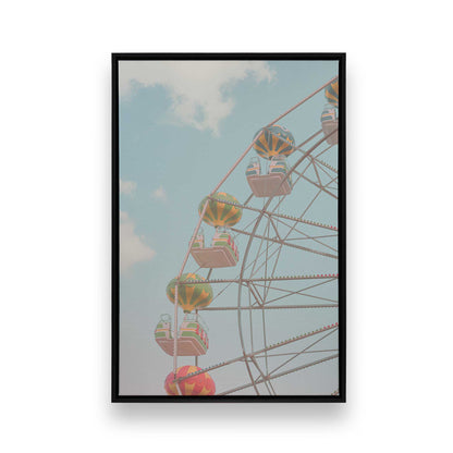 [Color:Satin Black], Picture of art in a Satin Black frame