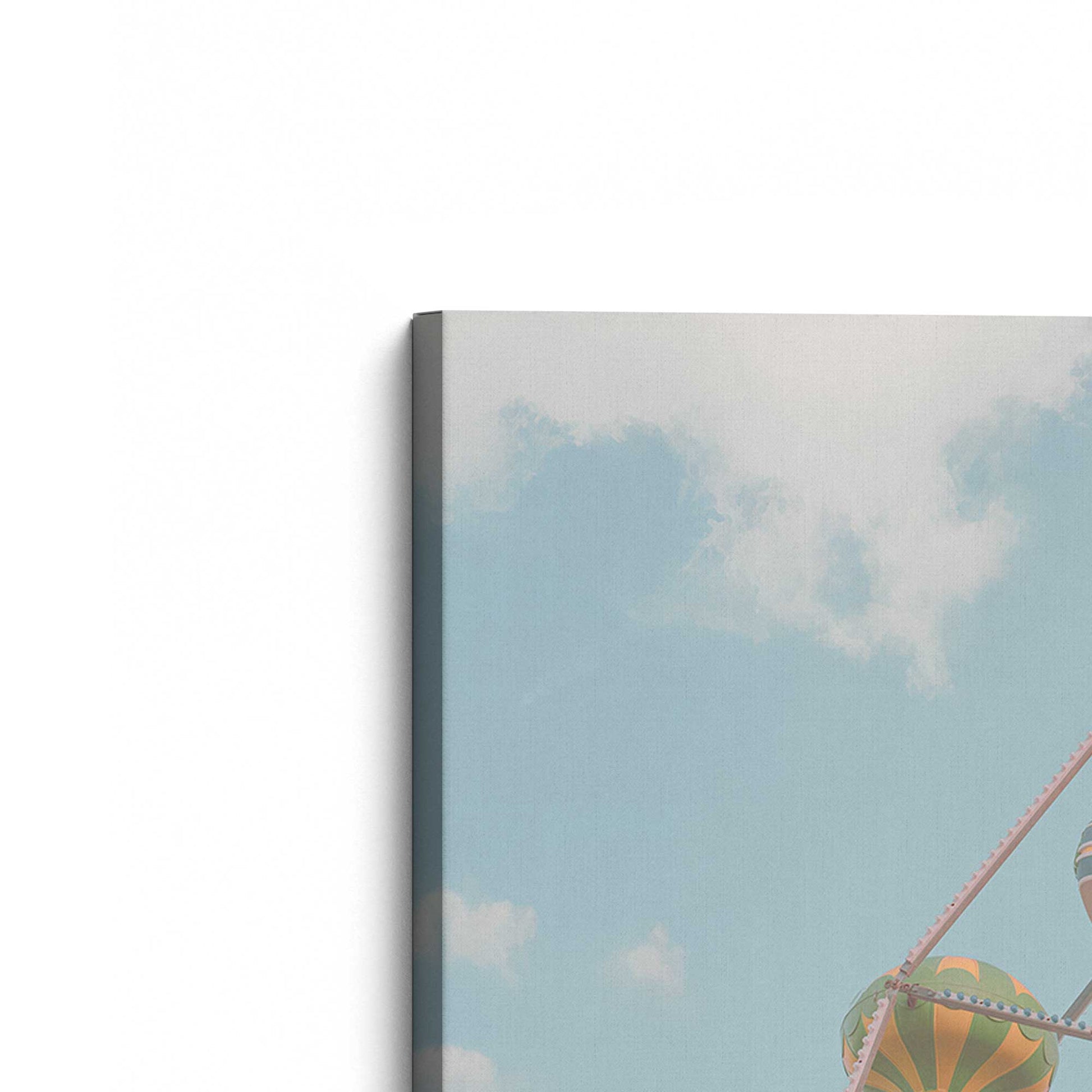 [Color:Stretched Canvas], Picture of the corner of the art