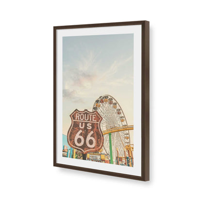 [Color:Belvinder Brown], Picture of art in a Belvinder Brown frame of the corner