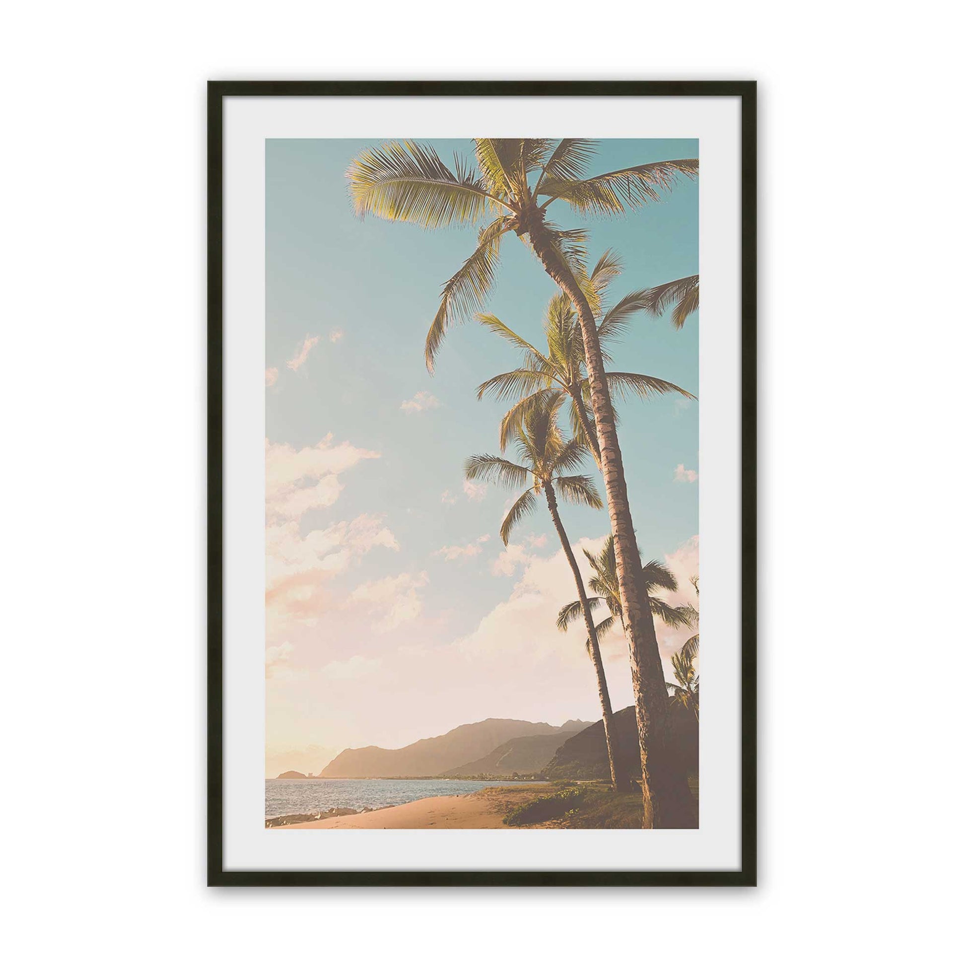[Color:Satin Black], Picture of art in a Satin Black frame