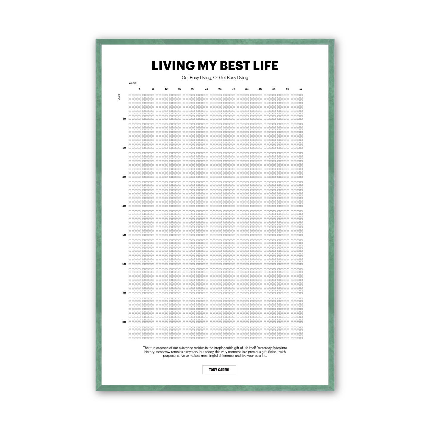 [Color:Lemon Grass], Picture of art in a Lemon Grass frame