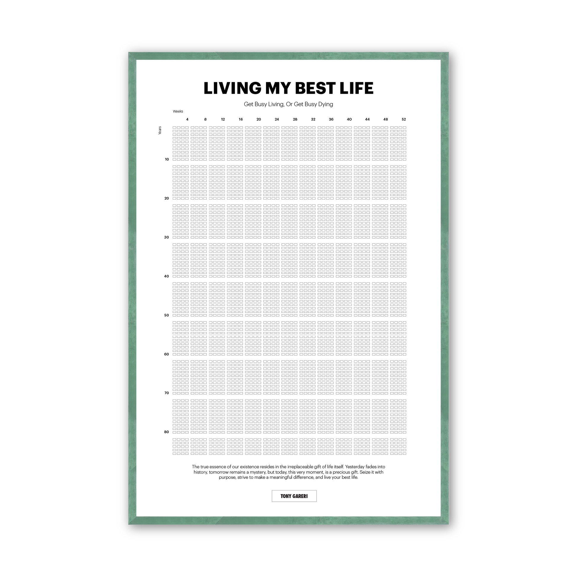 [Color:Lemon Grass], Picture of art in a Lemon Grass frame