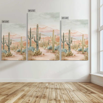 [Color:Stretched Canvas], Image showing the size comparisons