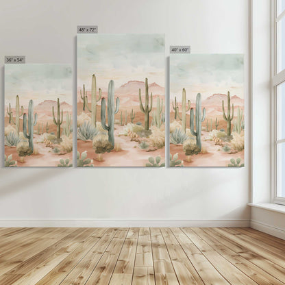 [Color:Stretched Canvas], Image showing the size comparisons