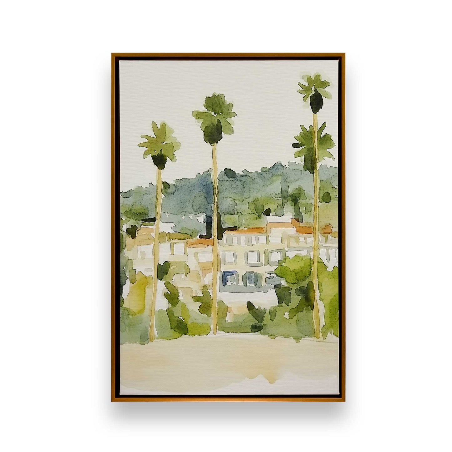 [Color:Polished Gold], Picture of art in a Polished Gold frame