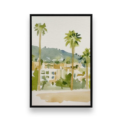 [Color:Satin Black], Picture of art in a Satin Black frame