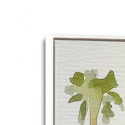 [Color:Opaque White], Picture of art in a White frame at an angle