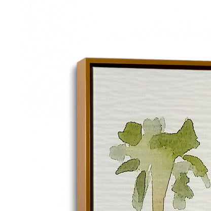 [Color:Polished Gold], Picture of art in a Polished Gold frame at an angle
