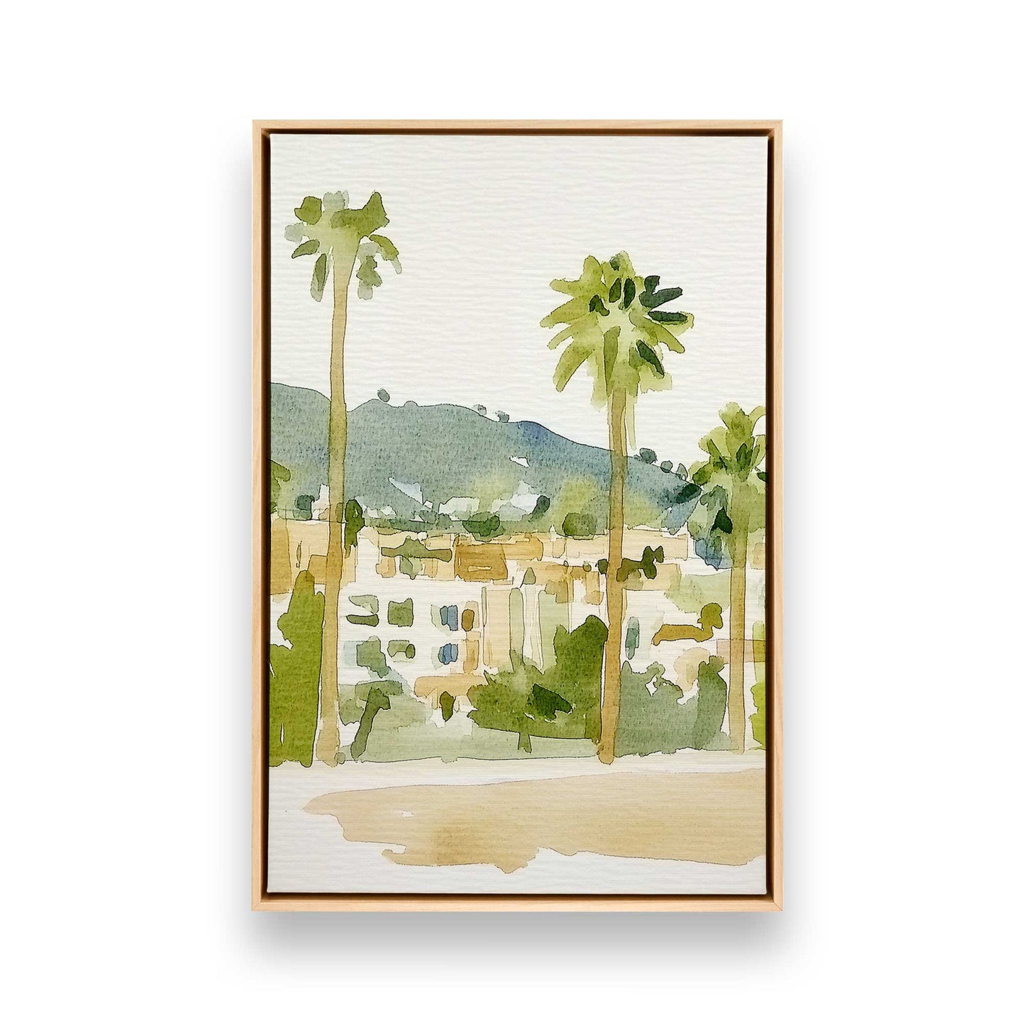 [Color:American Maple], Picture of art in a American Maple frame