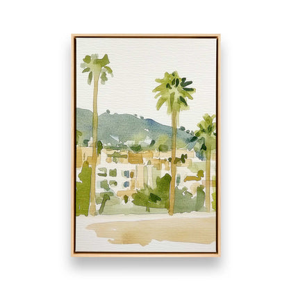 [Color:American Maple], Picture of art in a American Maple frame