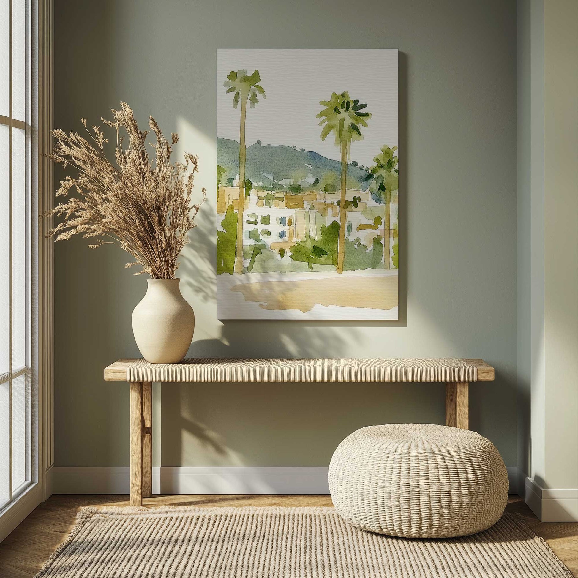 Picture of art in a room