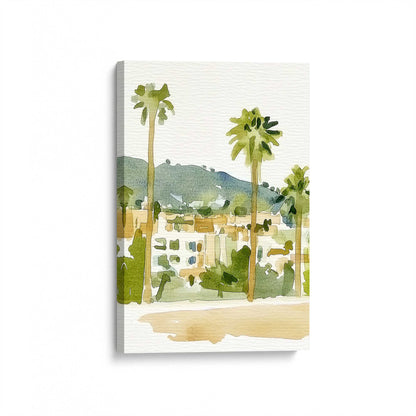 [Color:Stretched Canvas], Picture of art at an angle