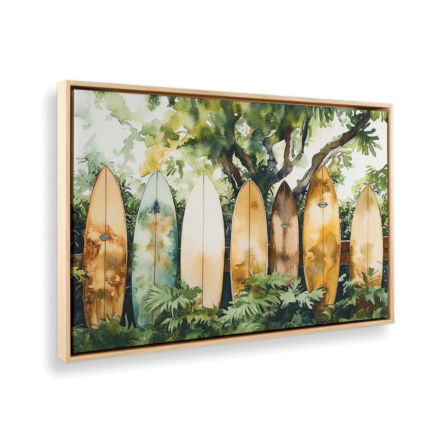 [Color:American Maple], Picture of the corner of the art