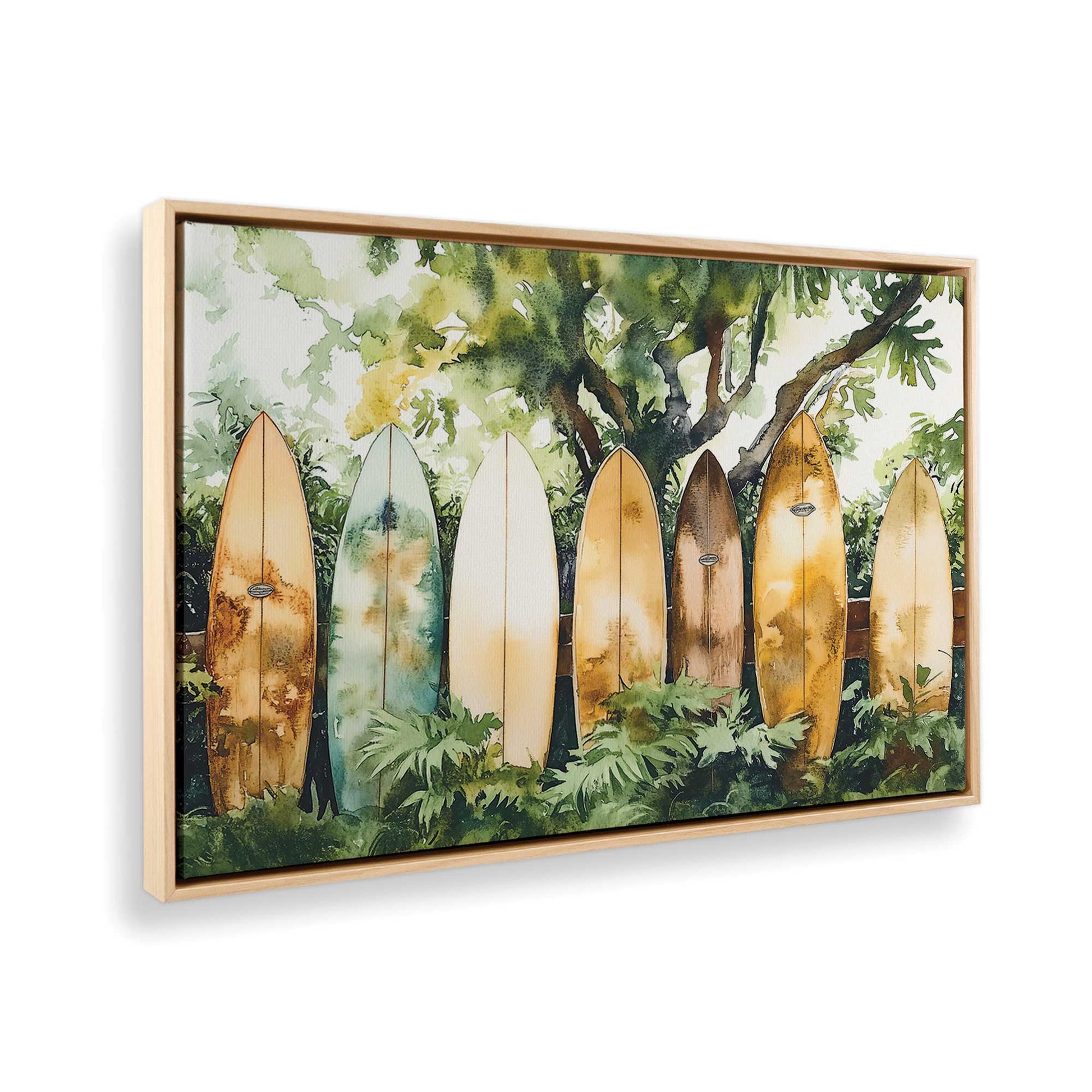 [Color:American Maple], Picture of the corner of the art