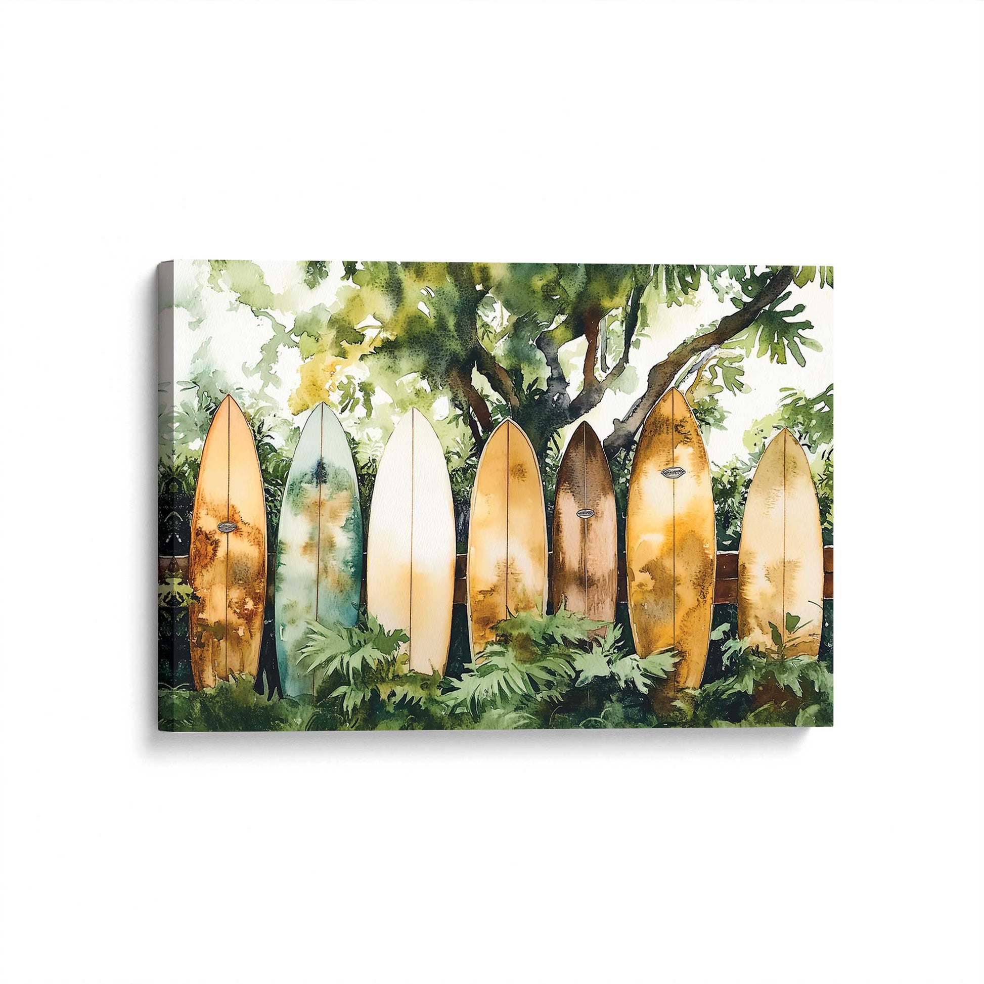 [Color:Stretched Canvas], Picture of art at an angle