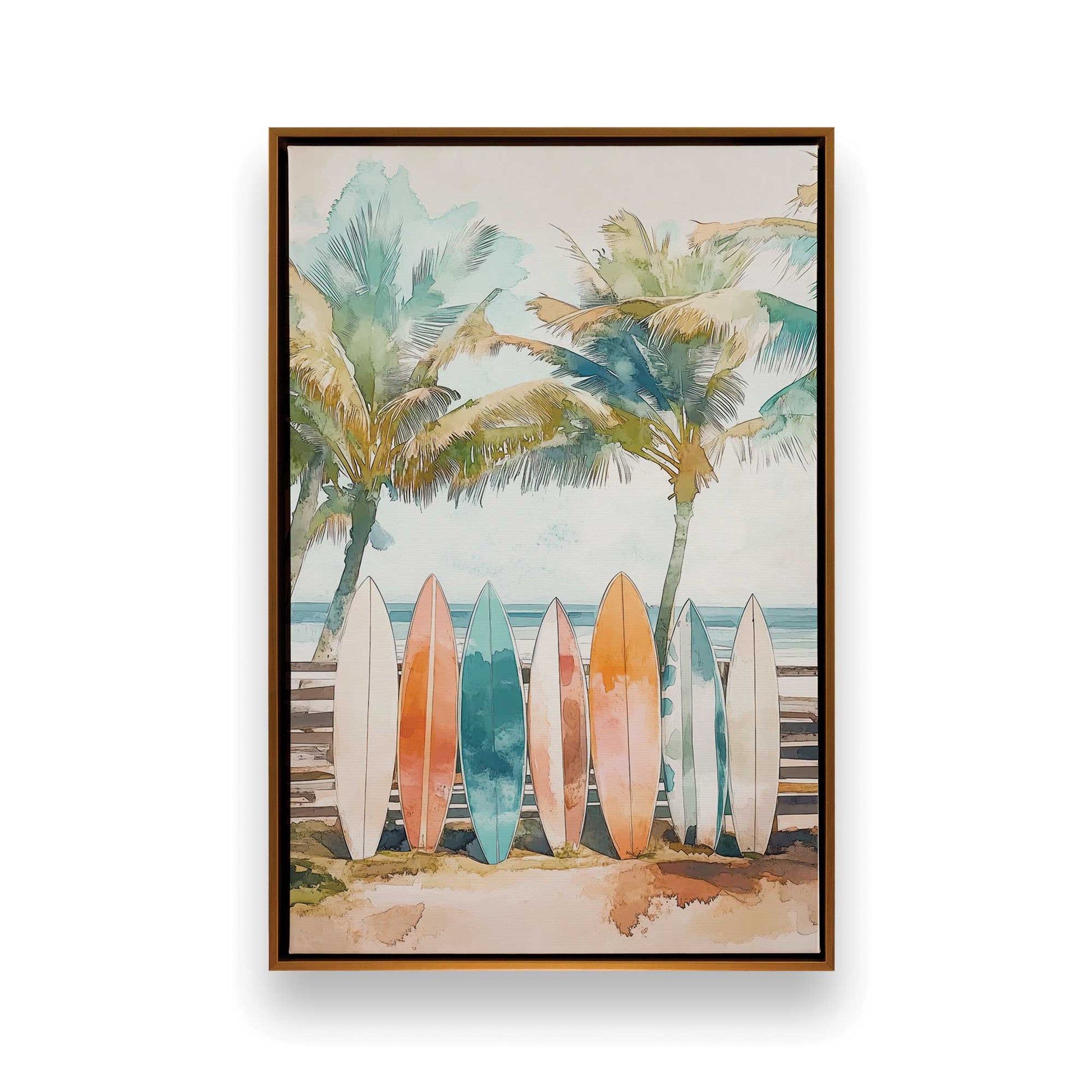 [Color:Polished Gold], Picture of art in a Polished Gold frame