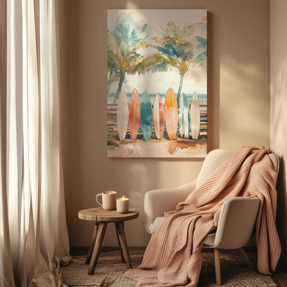 Picture of art in a room