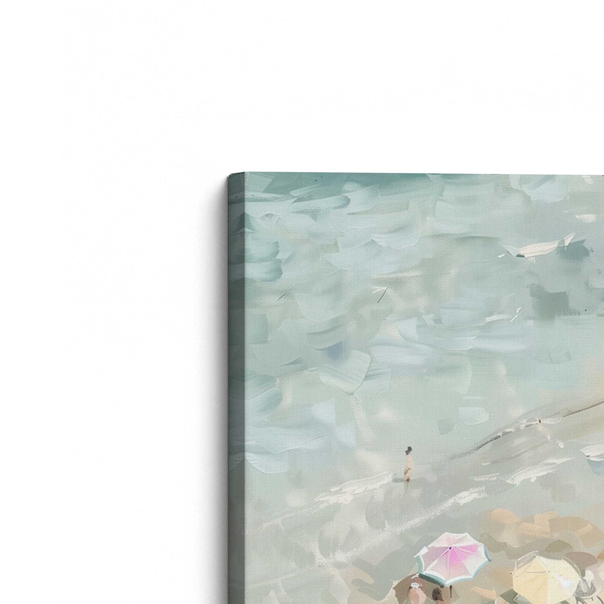 [Color:Stretched Canvas], Picture of the corner of the art