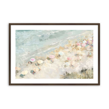 [Color:Brown], Picture of art in a Brown frame