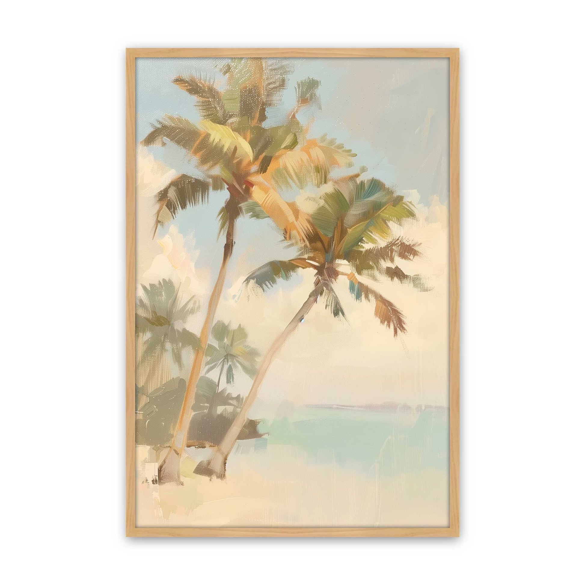 [Color:American Maple], Picture of art in an American Maple frame