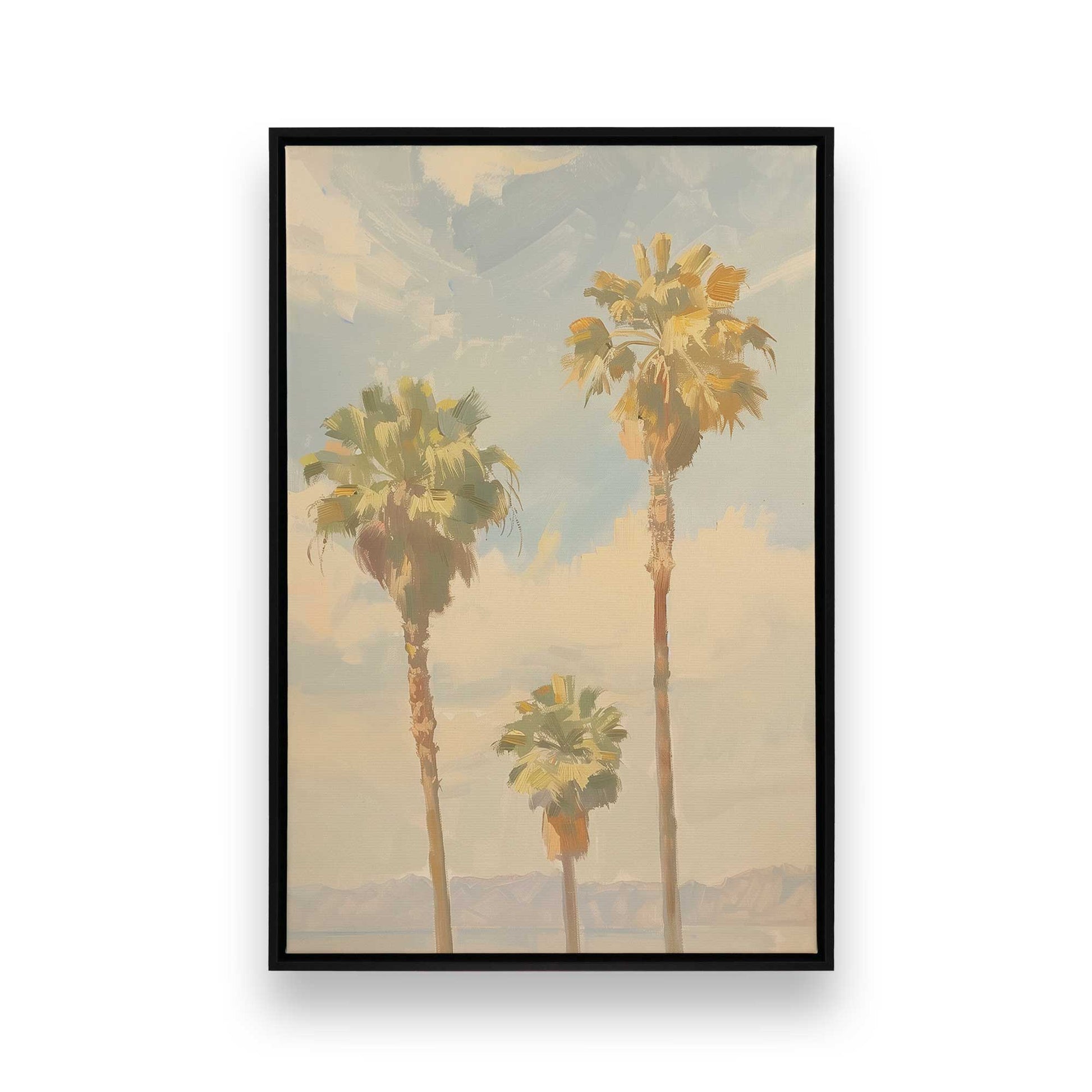 [Color:Satin Black], Picture of art in a Satin Black frame