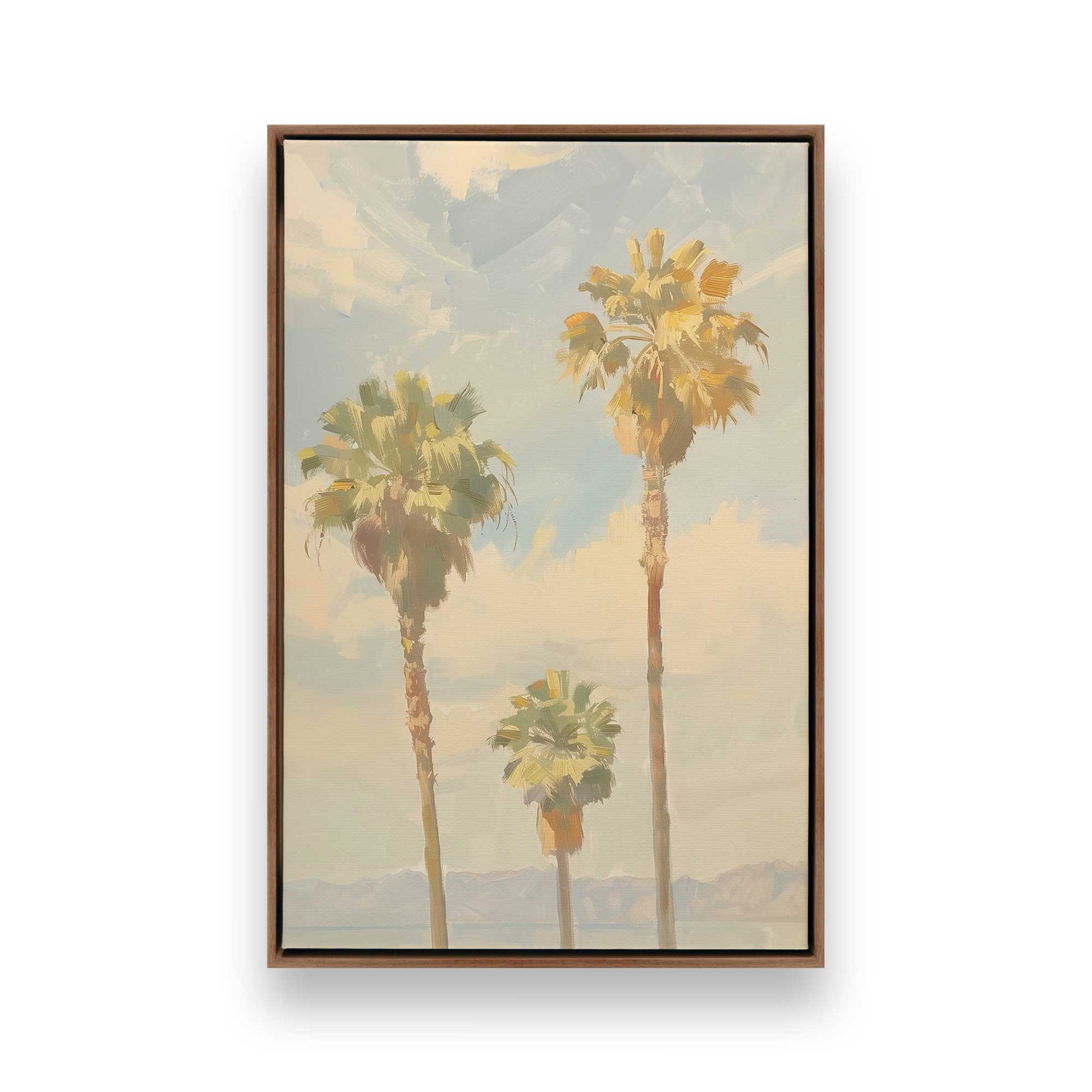 [Color:Walnut], Picture of art in a Walnut frame