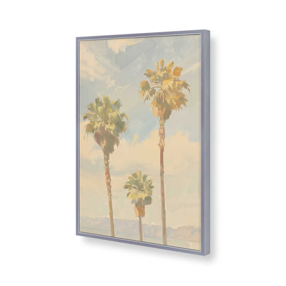 [Color:Polished Chrome], Picture of art in a Polished Chrome frame of the corner