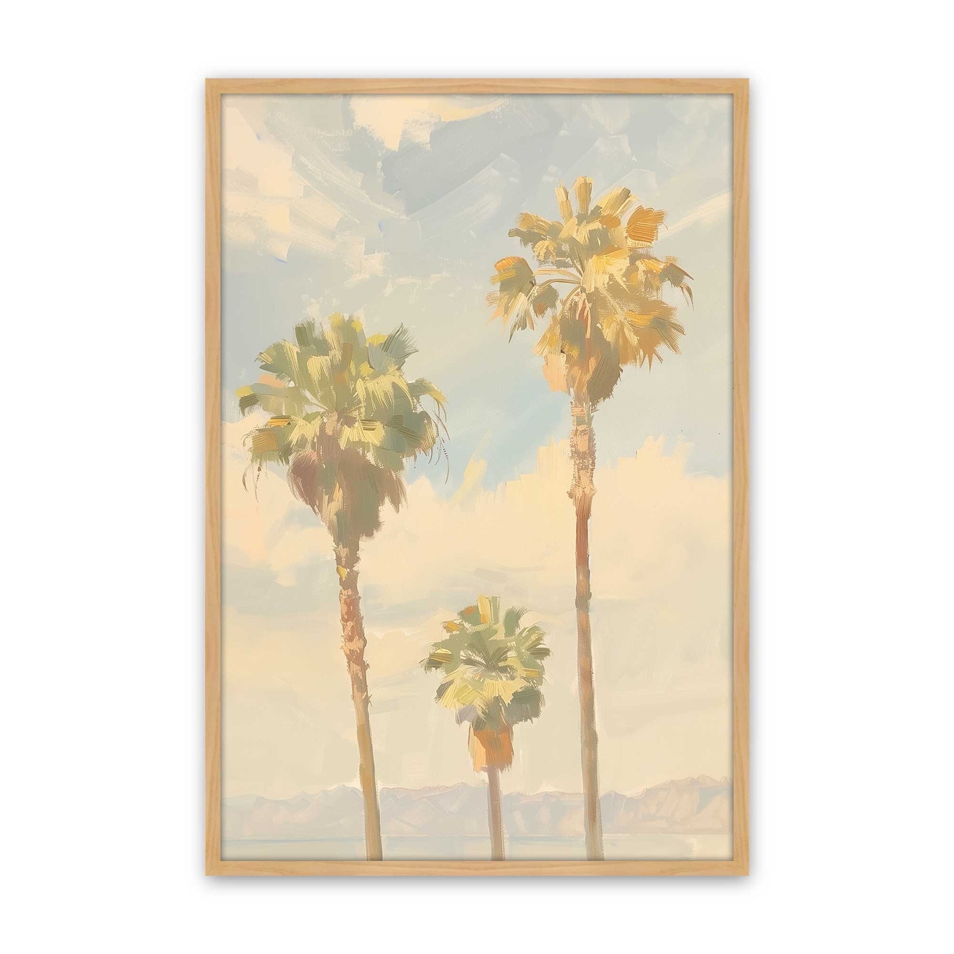 [Color:American Maple], Picture of art in an American Maple frame