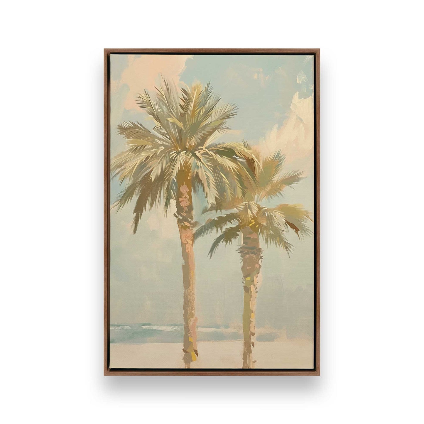 [Color:Walnut], Picture of art in a Walnut frame
