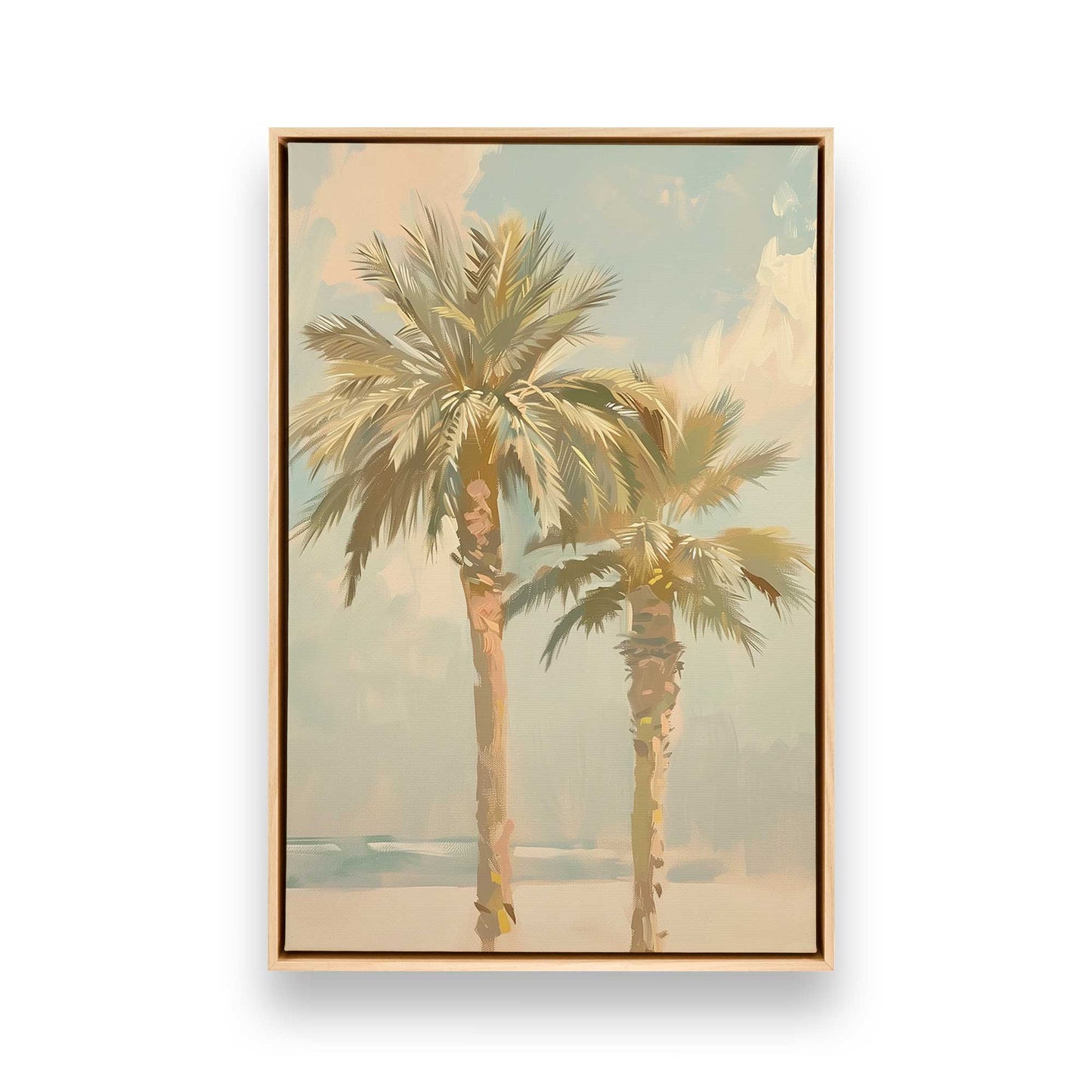 [Color:American Maple], Picture of art in a American Maple frame