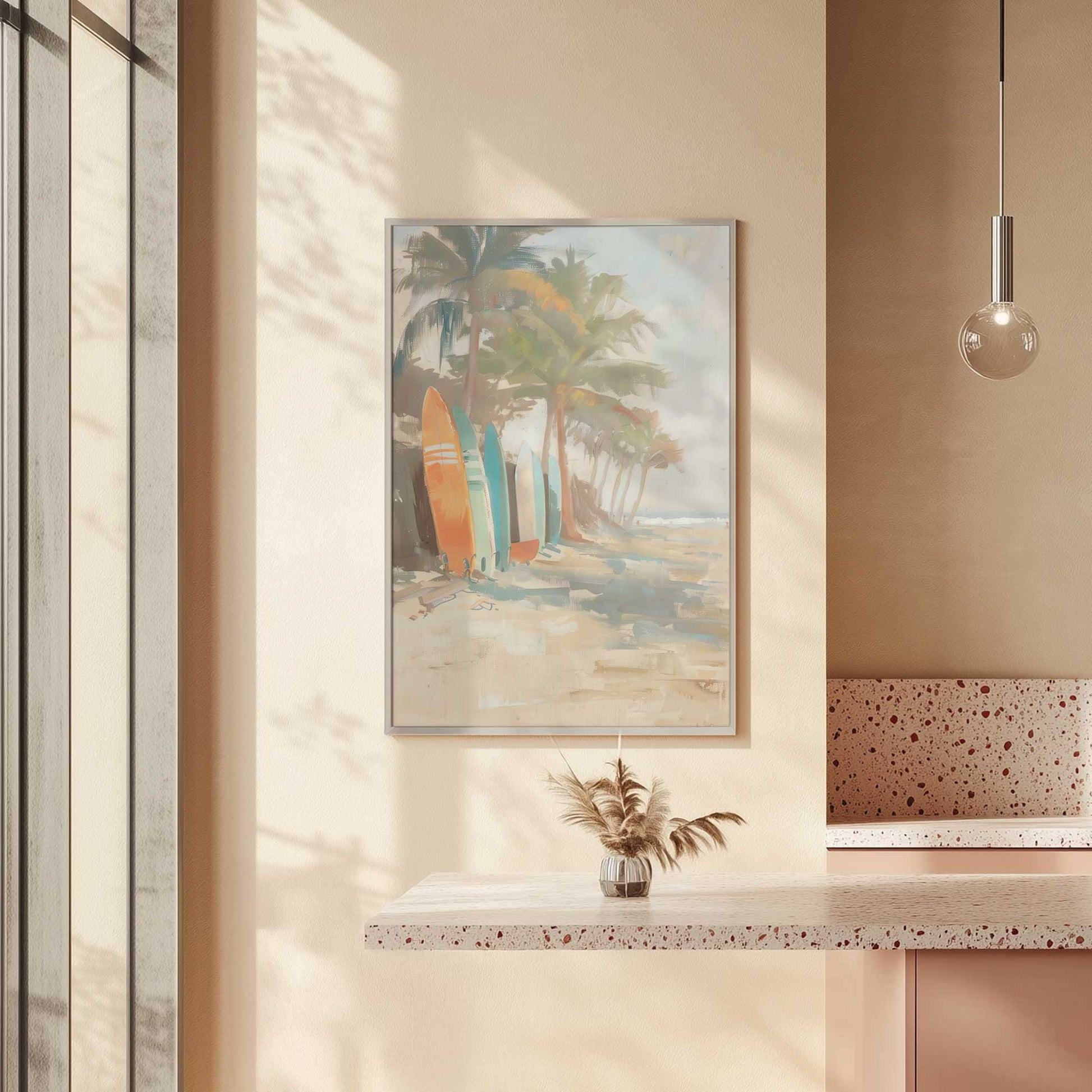 Picture of art in a room