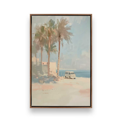 [Color:Walnut], Picture of art in a Walnut frame