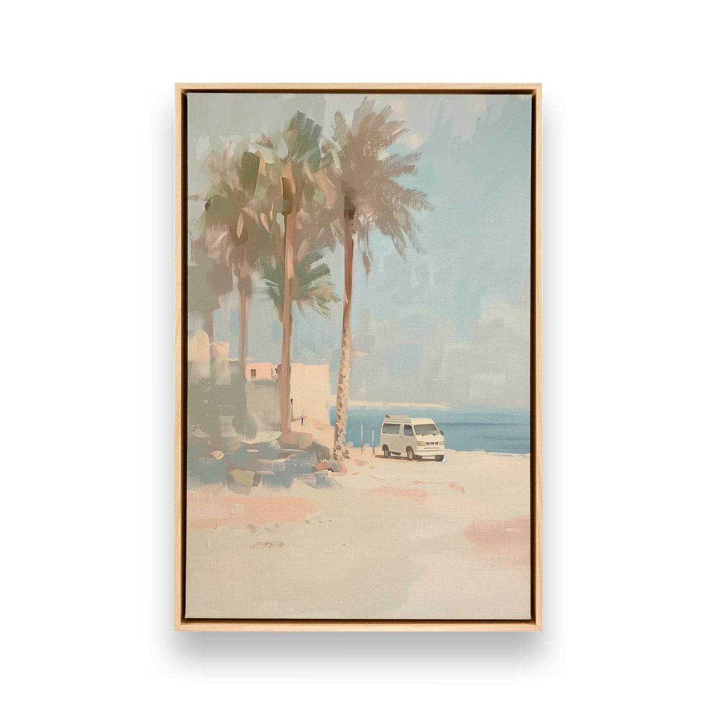 [Color:American Maple], Picture of art in a American Maple frame
