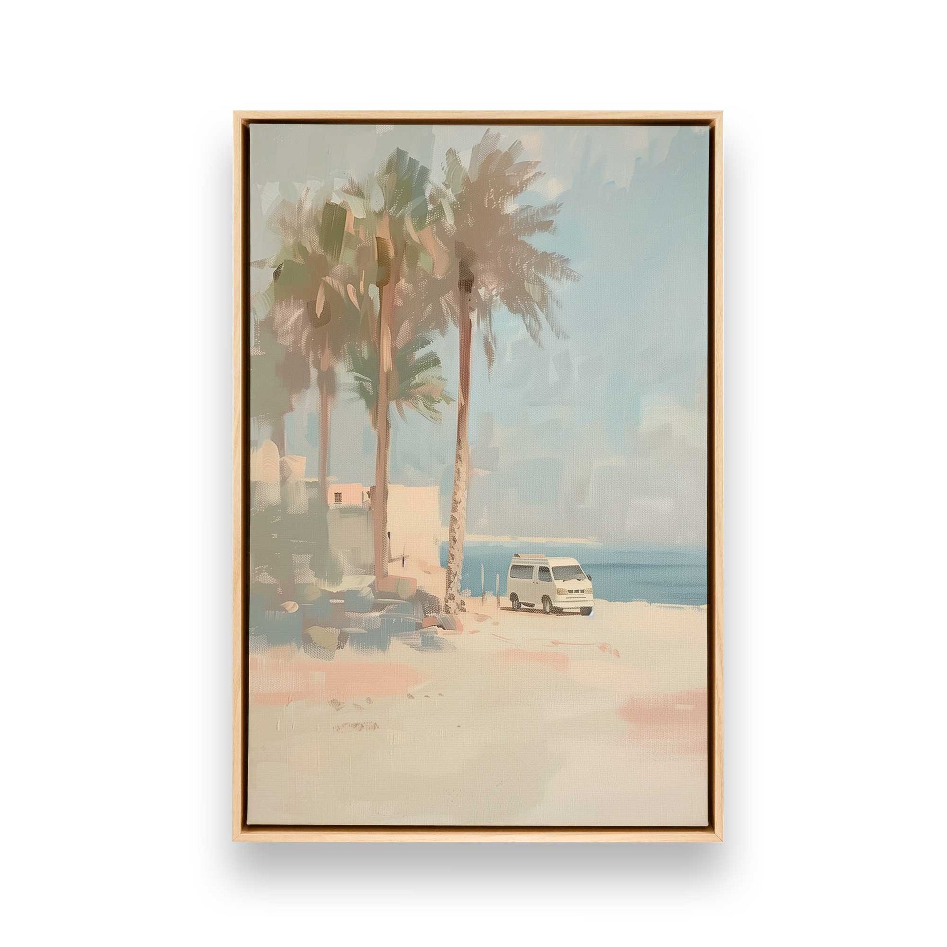 [Color:American Maple], Picture of art in a American Maple frame