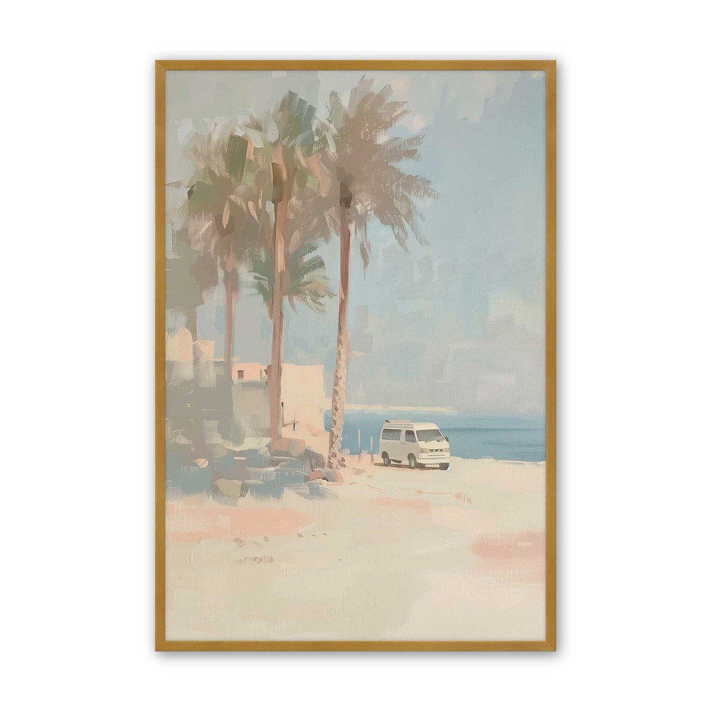 [Color:Polished Gold], Picture of art in a Polished Gold frame