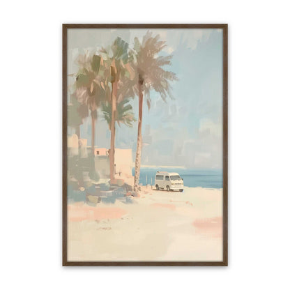 [Color:Walnut], Picture of art in a Walnut frame