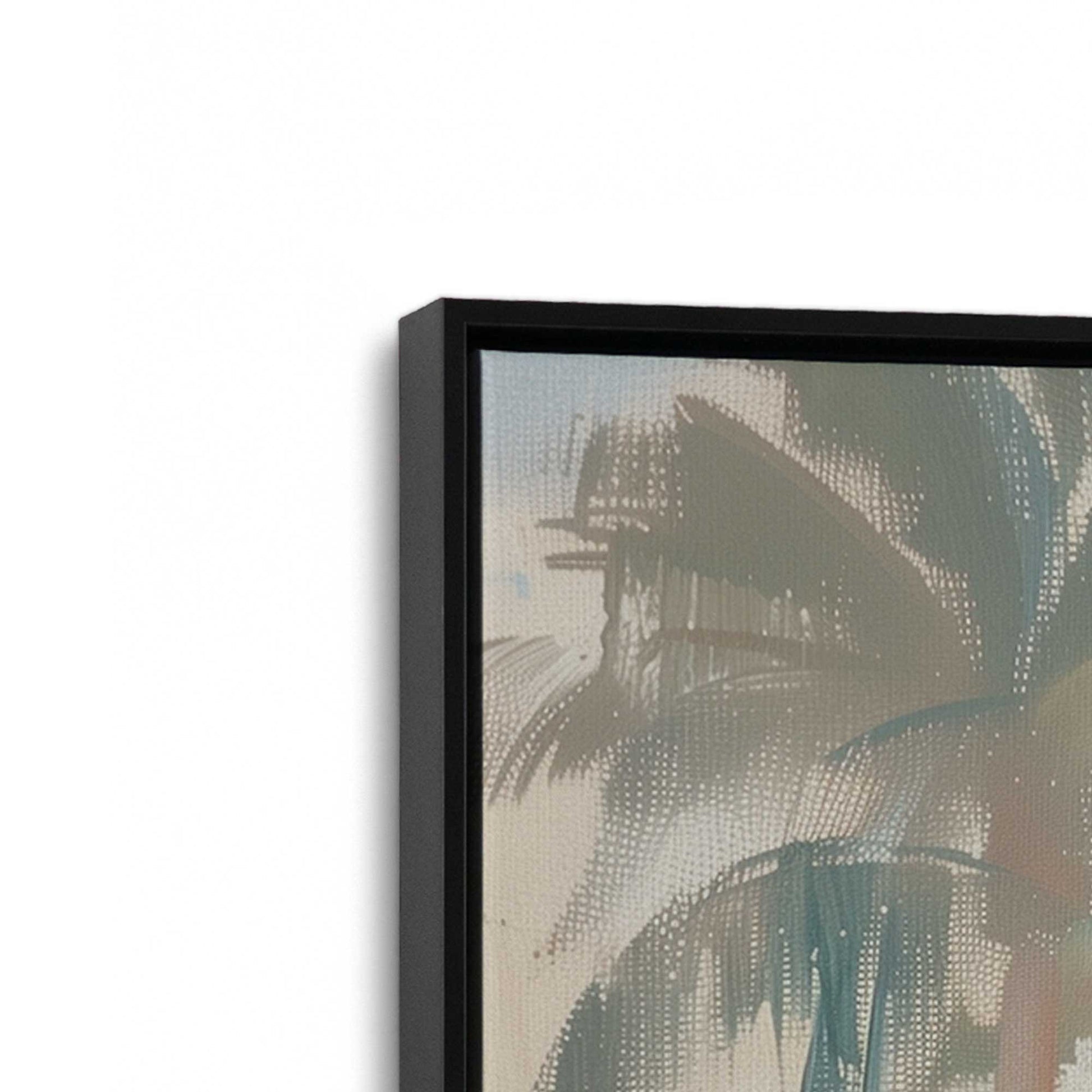 [Color:Satin Black], Picture of the corner of the art